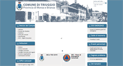 Desktop Screenshot of comune.triuggio.mb.it